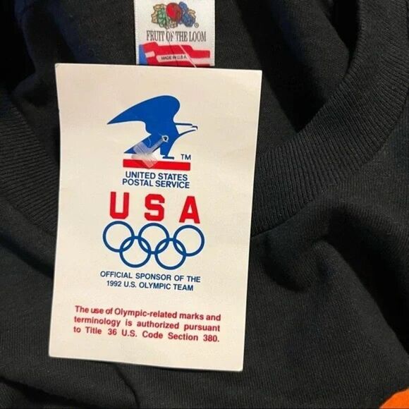 Vintage 90s US Olympic festival 91 torch run marathon T-shirt - Picture 8 of 8